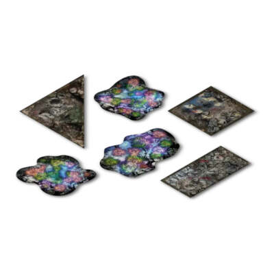Mantic Terrain Crate Sci-Fi Gaming Templates (6)
