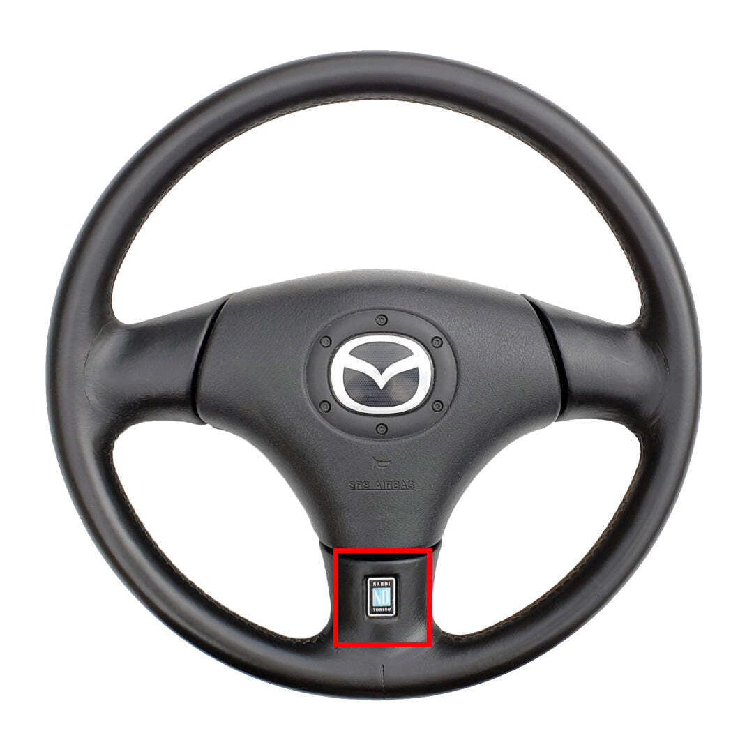 Nardi ND Torino Replacement Emblem Badge For Mazda MX-5 RX-7 OEM Nardi ND Torino Replacement Emblem Badge For Mazda MX-5 RX-7 OEM