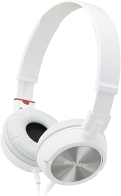 Sony Walkman Kopfhörer Overhead Stereo weiß MDR-ZX300 Monitor