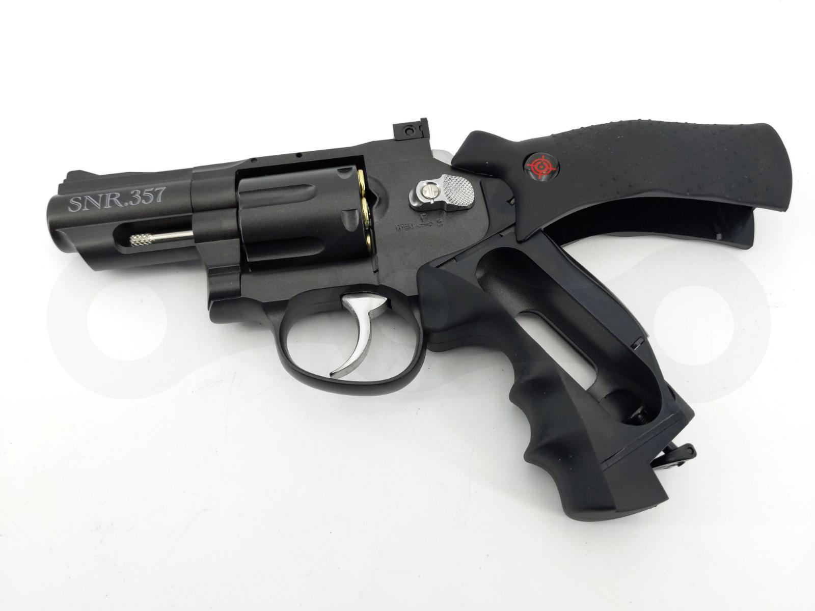 Crosman SNR357 CO2 Dual Ammo Full Metal Air Gun Pistol Revolver BB