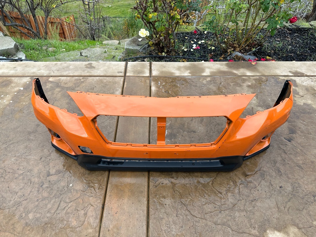 2018 2019 2020 Subaru Crosstrek Front bumper cover OEM 57704FL010 No