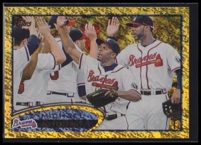 2012 Topps Michael Bourn Gold Sparkle   429