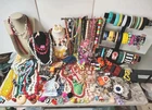 11 Lb Costume Jewelry Plastic /Lucite Necklaces,151 Piece Lot. Vintage To Now