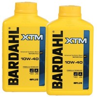 2Lt MotoröL Semi-Synthetische Motorrad 4T Bardahl Xtm Synt 10W40 MA2 Polar Plus