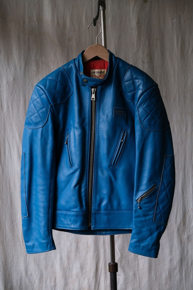 Lewis Leathers Super Phantom AVIAKIT Leather Motorcycle Jacket | eBay