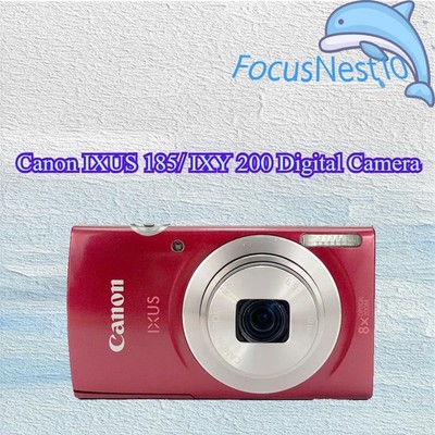 Canon IXUS 185/ IXY 200 Digital Camera 20.0MP Touch Screen Blink