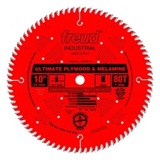 Freud 10" Ultimate Plywood and Melamine Cutting Saw Blade with 5/8-Inch Arbor
