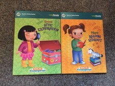 Lot 2 LeapFrog LeapReader Read  Write Series Books   READY, SET, KINDERGARTEN