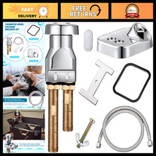 7 Pcs Stainless Steel Shampoo Bowl Vacuum Breaker Kit for Salon Sink Replacement