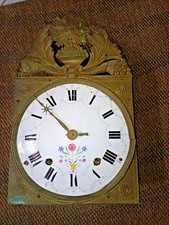 ancien mouvement Empire comtoise pendule horloge, Échappement Arrière