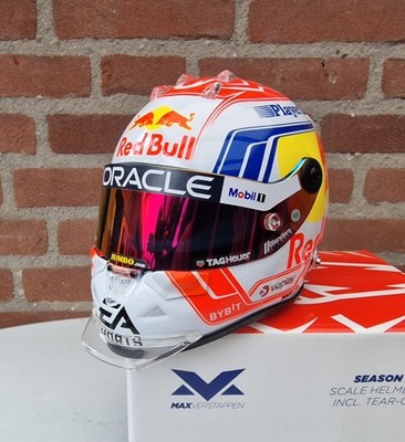 Max Verstappen.  Helmet 1:2 Season 2023. +Updates..