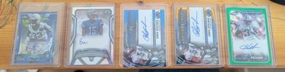 Detroit Lions Autogramm Lot 5 Karten Topps Moore Spielman Rakestraw Carter