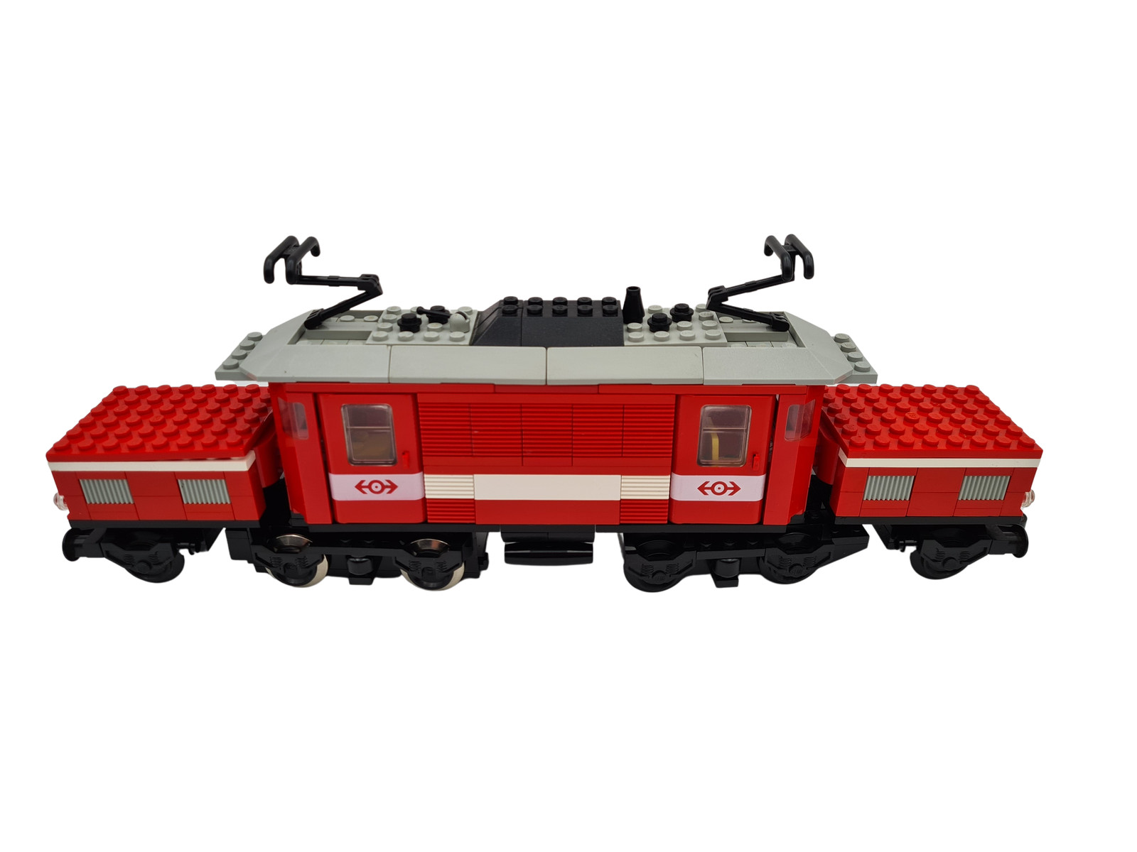 Lego® 9V TRAIN Railway 4551 Red Crocodile Locomotive 9V ENGINE