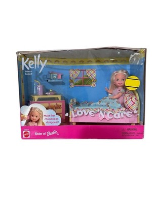 Kelly Sister of Barbie-Love 'N Care 56617 New Damage Box And Loose Parts Inside