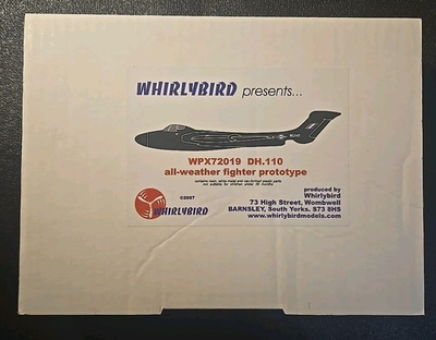 #ad Whirlybird DH.110 WPX72019 Vacuform Model Kit NIB 1 72 US Seller $47.69