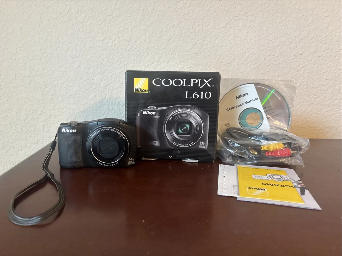 Nikon Coolpix L610 Image Stabilization Digital Cameras for Sale