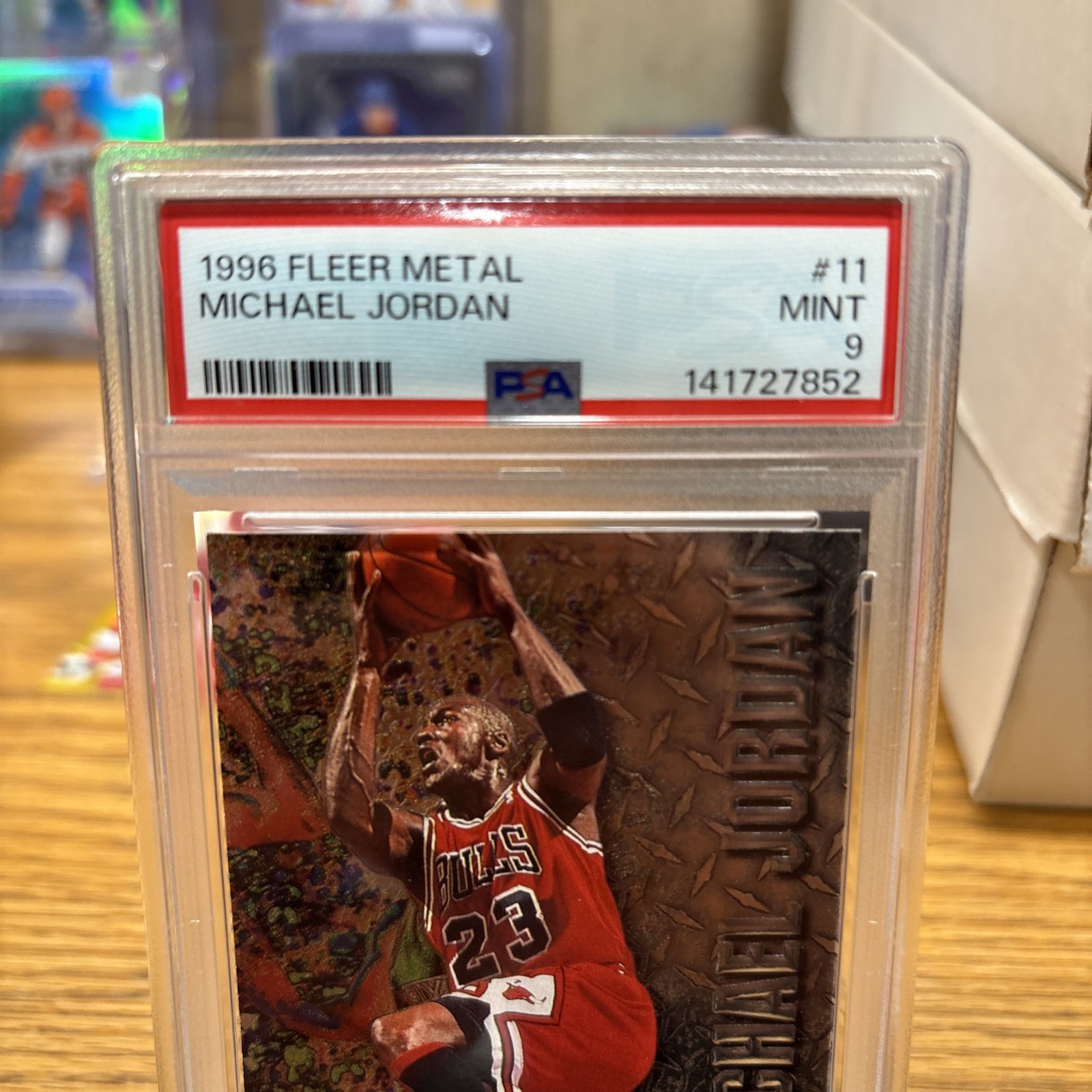 1996-97 Fleer Metal - Michael Jordan #11 view 2