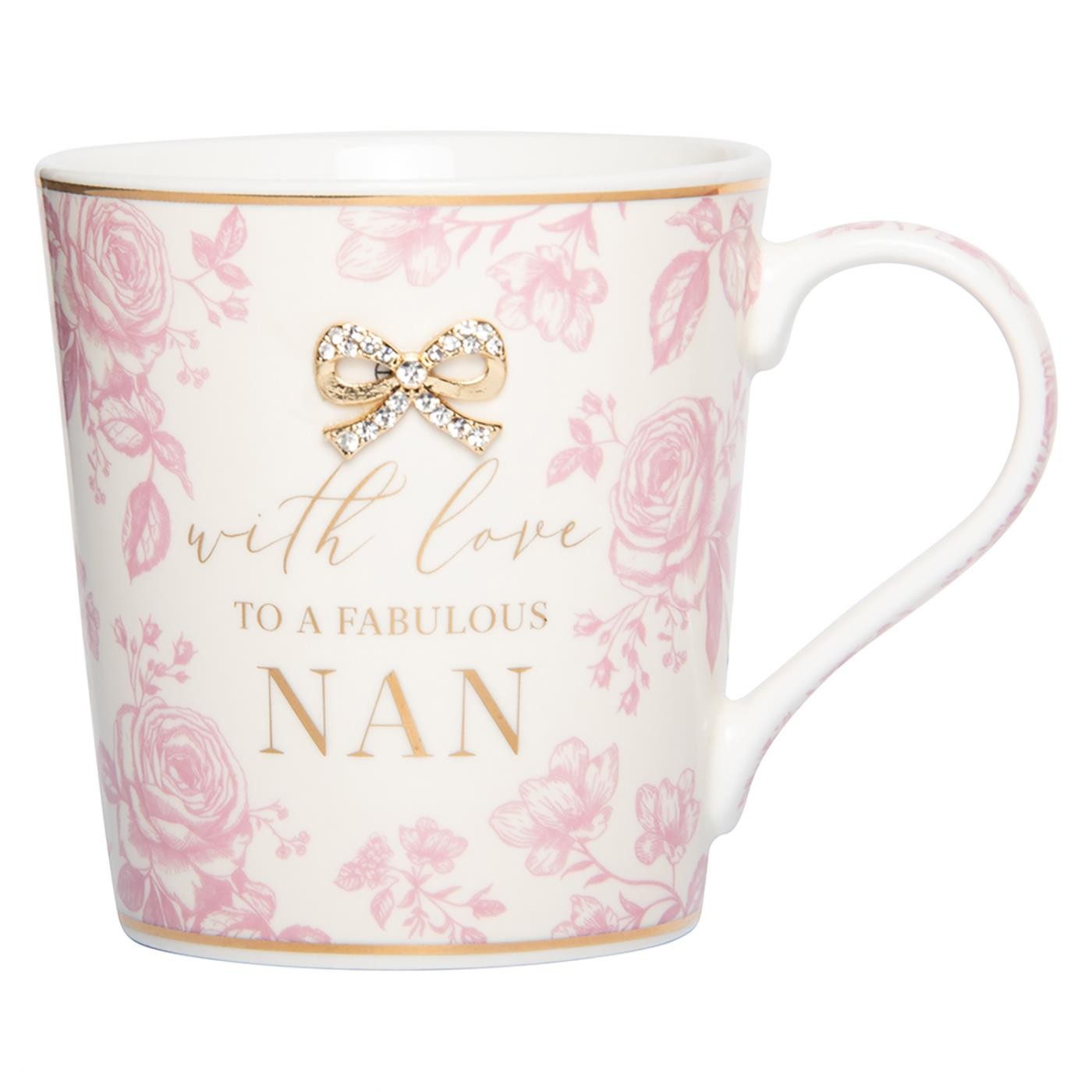 Lesser & Pavey Madelaine Nan Mug Fine China Floral Gift Cup