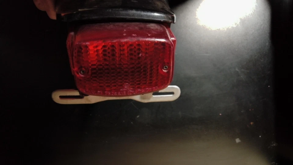 85-07 Yamaha VMAX 1200 VMX12 Rear Wheel Fender Brake Light Mount - Image 4 of 4