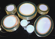 Elegant Noritake Fitzgerald #4712 Bone China Dinnerware.