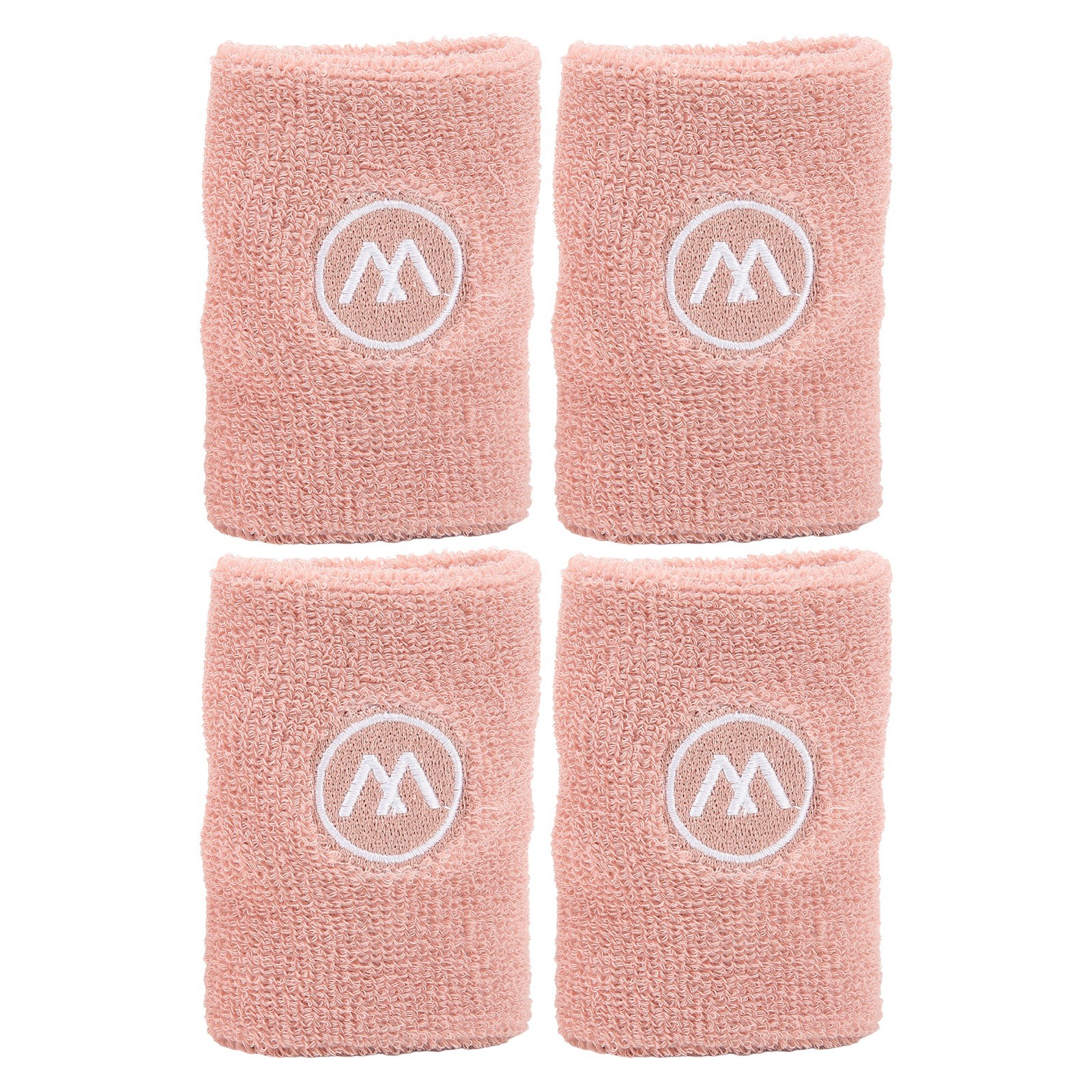 2 Sets Sweatbands Wristband For Men Women Gym Running Basketball Sport Wrist