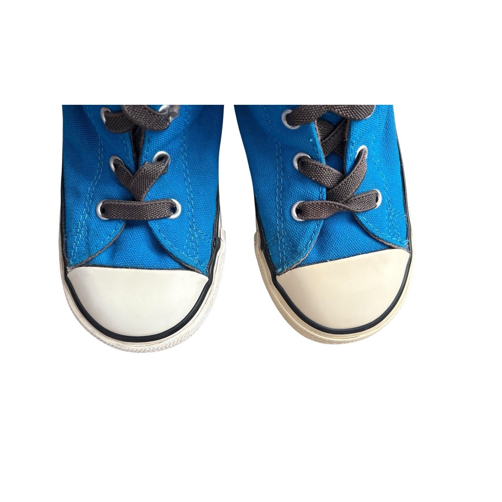 Converse Chuck Taylor Toddler Size 10 Blue High Top Sneakers Canvas Kids Shoes thumbnail 9
