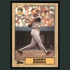 Barry Bonds Rookie #320 NM-MT 1987 Topps Pittsburgh Pirates Baseball Card MLB