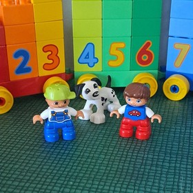 LEGO 10558 - Duplo, Train - Number Train - with over 50 additional bricks