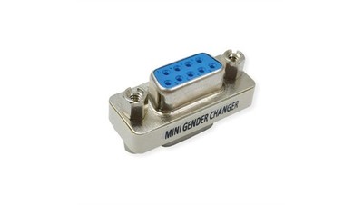 5902887070815 VALUE Mini Gender Changer, DSUB 9pin. F/F Secomp International