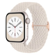 Braided Solo Loop Watch Band for Apple Watch Band 42mm 44mm 45mm 49mm MMOBIEL