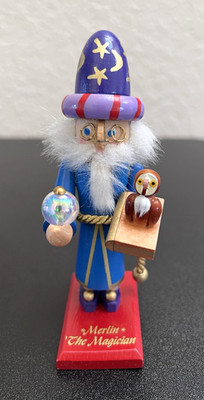 Steinbach Mini ''Merlin the Magician''  S335  Camelot Series  1992  Retired New!