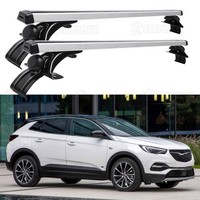 48 Car Top Roof Rack Cross Bar Cargo Carrier Clamp For Vauxhall Grandland X