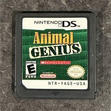 Animal Genius Scholastic Nintendo DS E NTSC-U/C (US/Canada)
