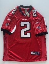 NWT Reebok On Field Matt Ryan Atlanta Falcons Size 52 XL Red Jersey # 2