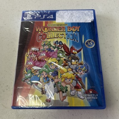Wonder Boy Anniversary Collection (PAL PlayStation 4, 2023) Import Sealed SLG
