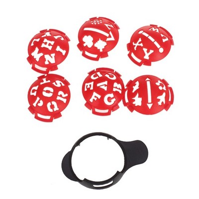 Golfball-Marker-Vorlage Multi-Vorlage