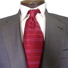 Hart Schaffner Marx 40S Wool Sport Coat Blue Gray Blazer Jacket USA Made