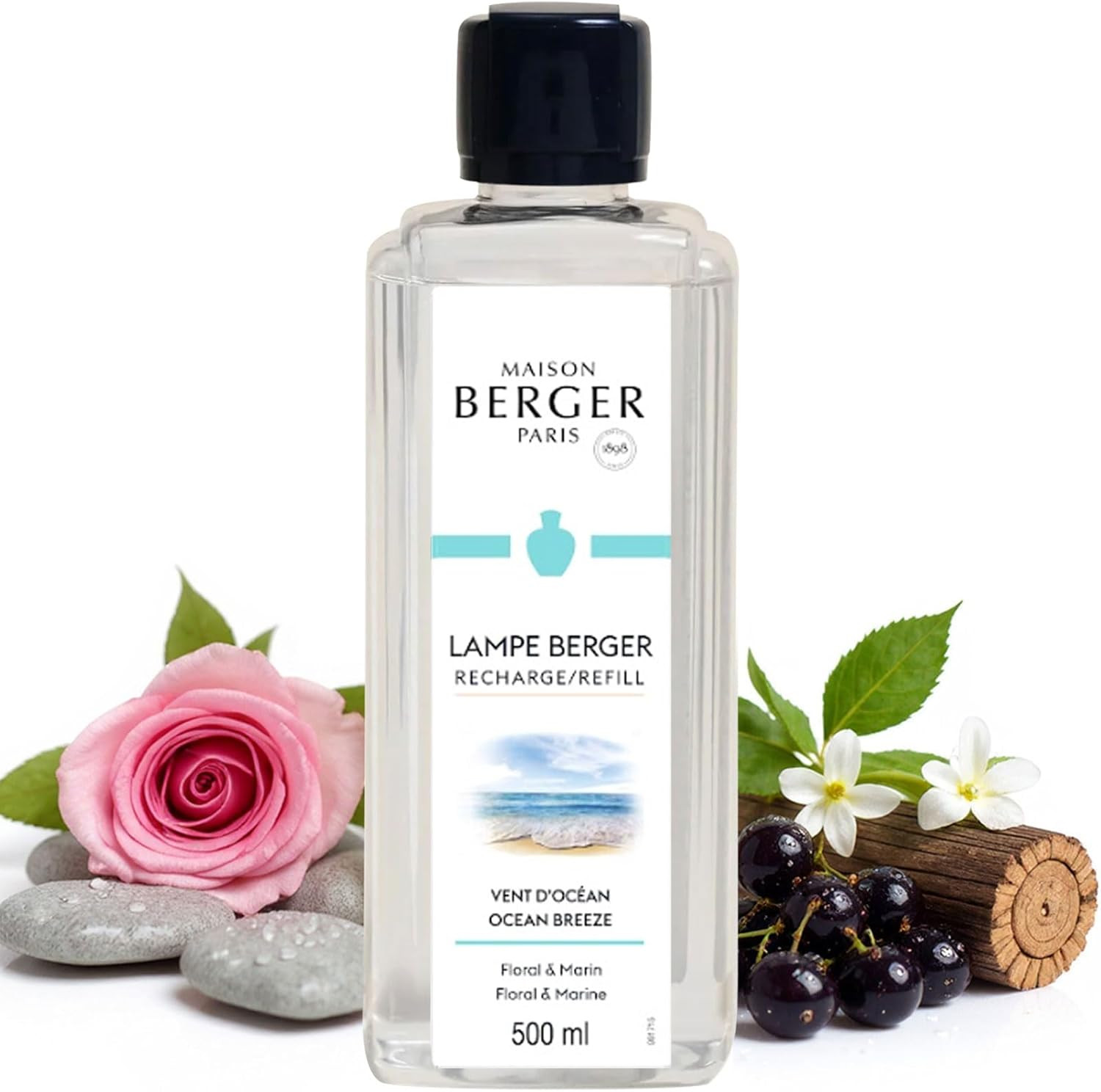 Lampe Berge Fragranza Brezza Marina, Ricarica Di Fragranza, 500 Ml