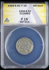 1926-S 5c Buffalo Nickel ANACS F 15 Details