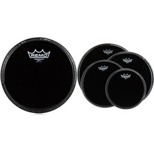 Remo Ambassador Ebony 5-piece Tom Pack