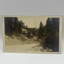 Norman Oklahoma RPPC Postcard, House On Hill