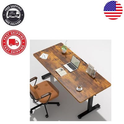 Versatile 55-Inch Sit-Stand Workstation with Ergonomic Design and Stylish Finish