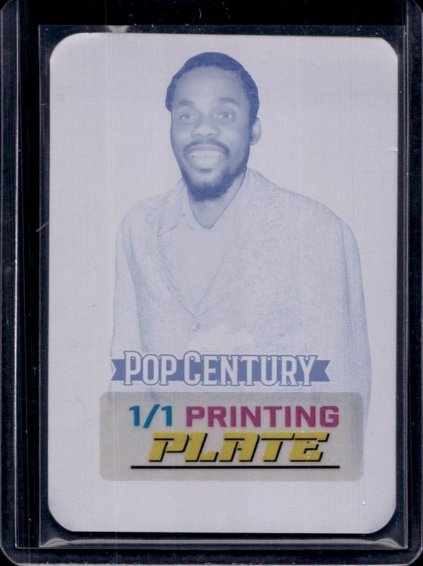 2025 Leaf Metal Pop Century Doug E. Doug Cyan Printing Plate #1/1