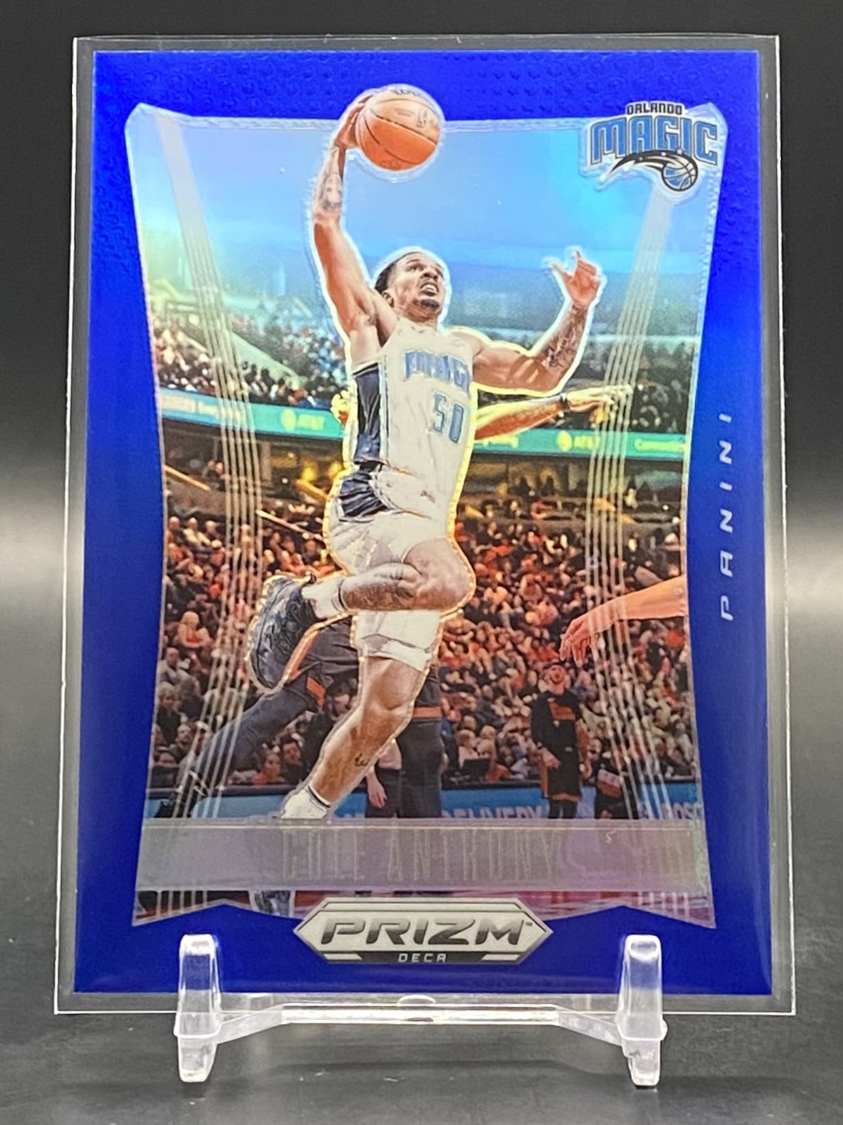 Cole Anthony 2023-24 Panini Prizm Deca Blue #/149 Orlando Magic #176