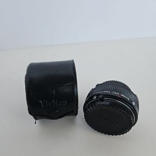 Vivitar MC Tele Converter 2X-5 Japan with Caps and Case.