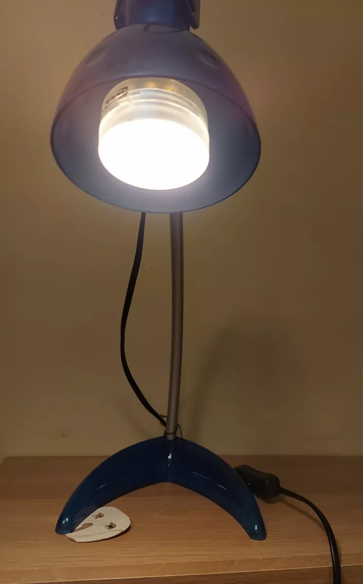 IKEA Blue Desk Lamp M rker 17796 TYP A0207 Swedish Design with bulb