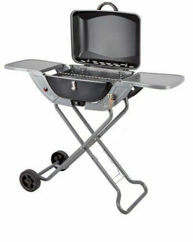 Crusader Barbacoa de Gas Portátil Plegable Barbacoa Trolley Estufa - Jardín Caravana Picnic - Imagen 5 de 7