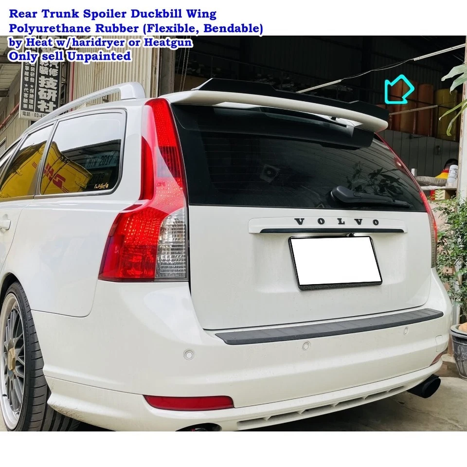 Alerón trasero de maletero KmhSp 284VC para camioneta Volvo V50 2004~2012 Foto 2 de 4