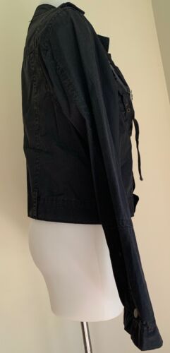 Da-Nang Long Sleeve Black Utility Shirt, Size M, EUC - Picture 3 of 9