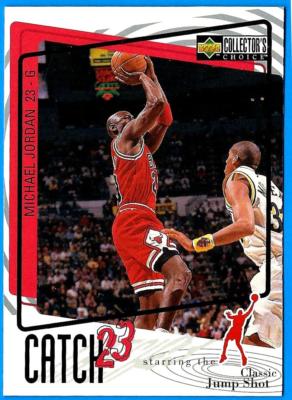 ＠NBA ジョーダン コメモラティブカード (UPPER DECK 1997) 1997-98 Upper Deck Collector's Choice Michael Jordan #389